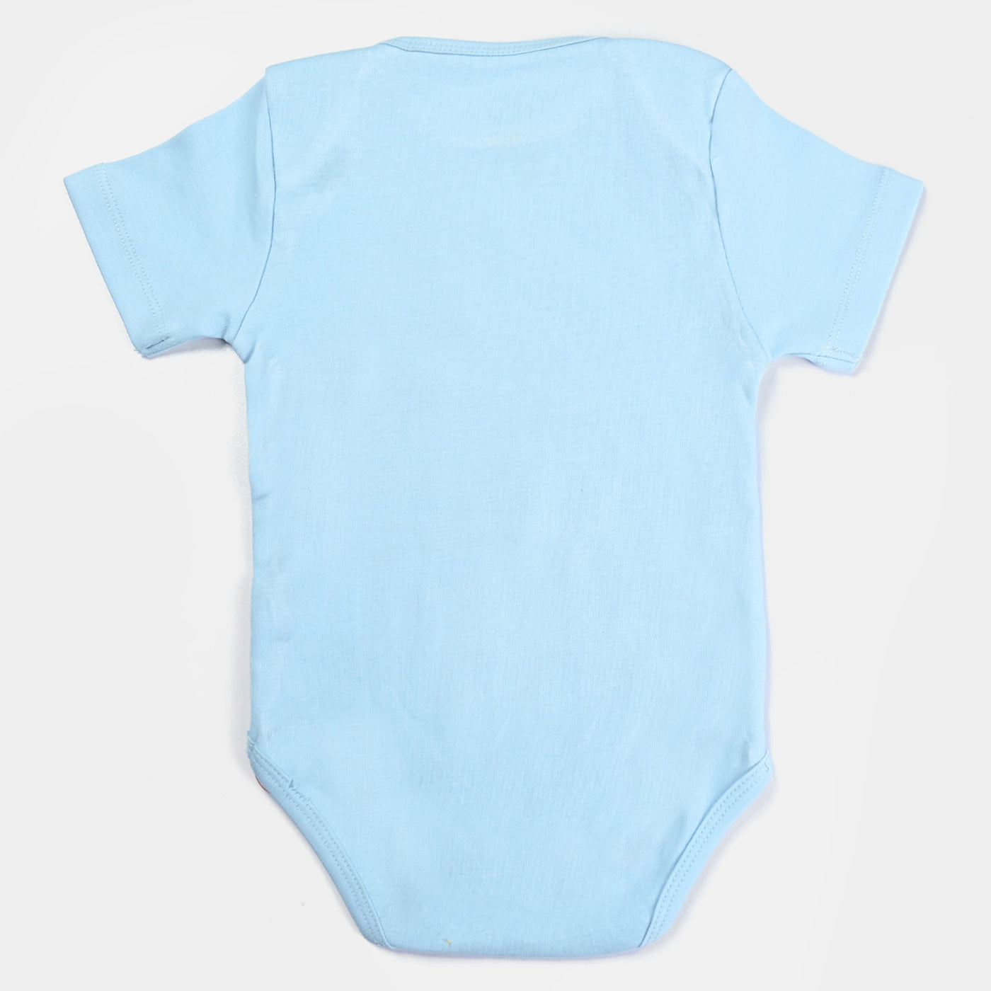 Infant Unisex Cotton Interlock Romper Love Phuppo- Blue