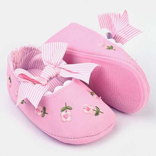 Baby Girls Shoes C-477-Pink