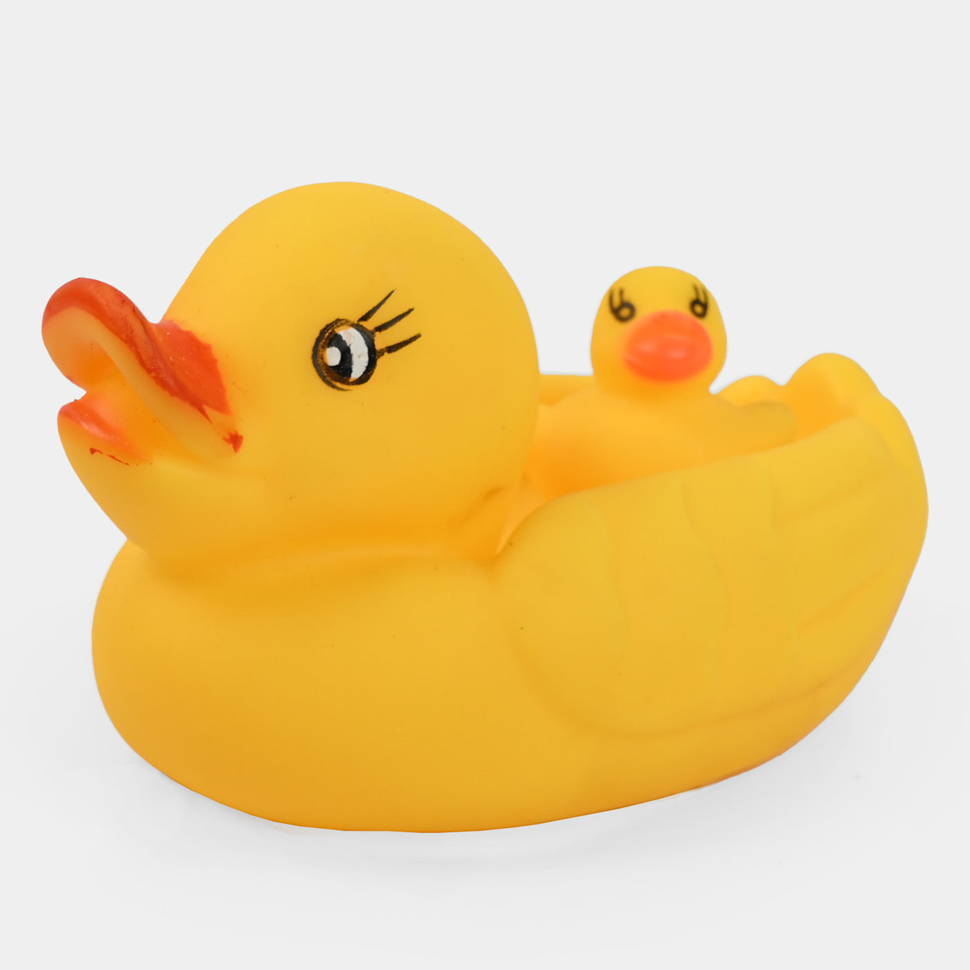 Rubber Soft Duck Bath Toys With Sound | 4PCs