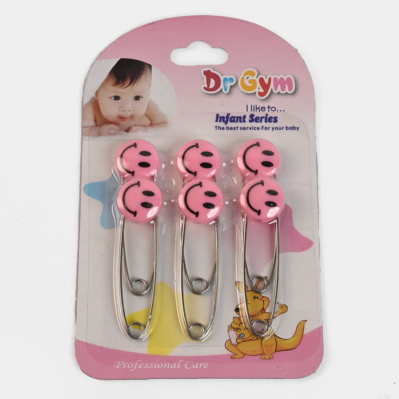 Dr Gym Baby Safety Pin 6pcs Set