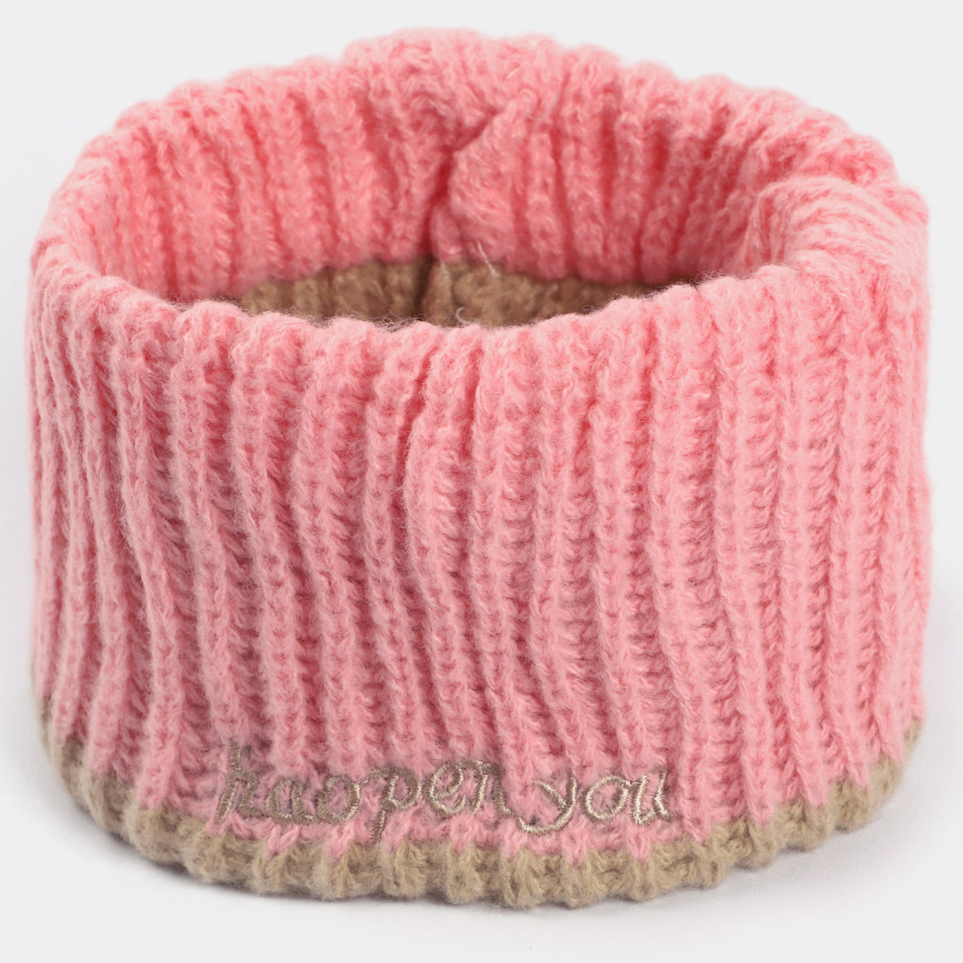 Woolen Cap/Hat + Neck Warmer 2PCs Set | 9M+