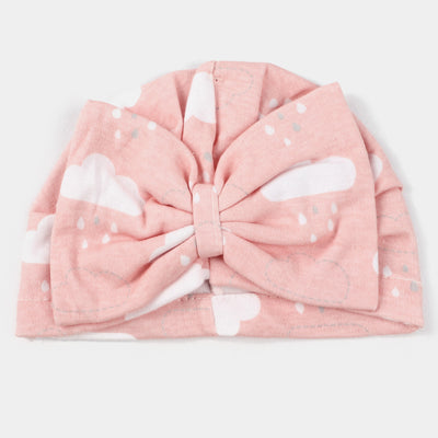 Baby Cap/Hat Flower & Bow Pack Of 2