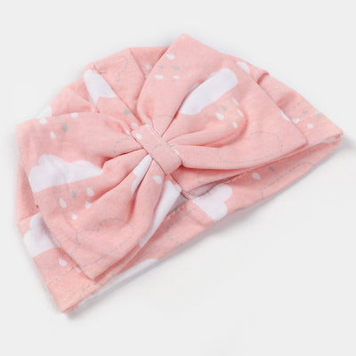 Baby Cap/Hat Flower & Bow Pack Of 2