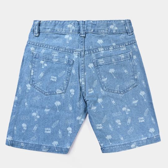 Boys Denim rigid Short Surf | LIGHT BLUE