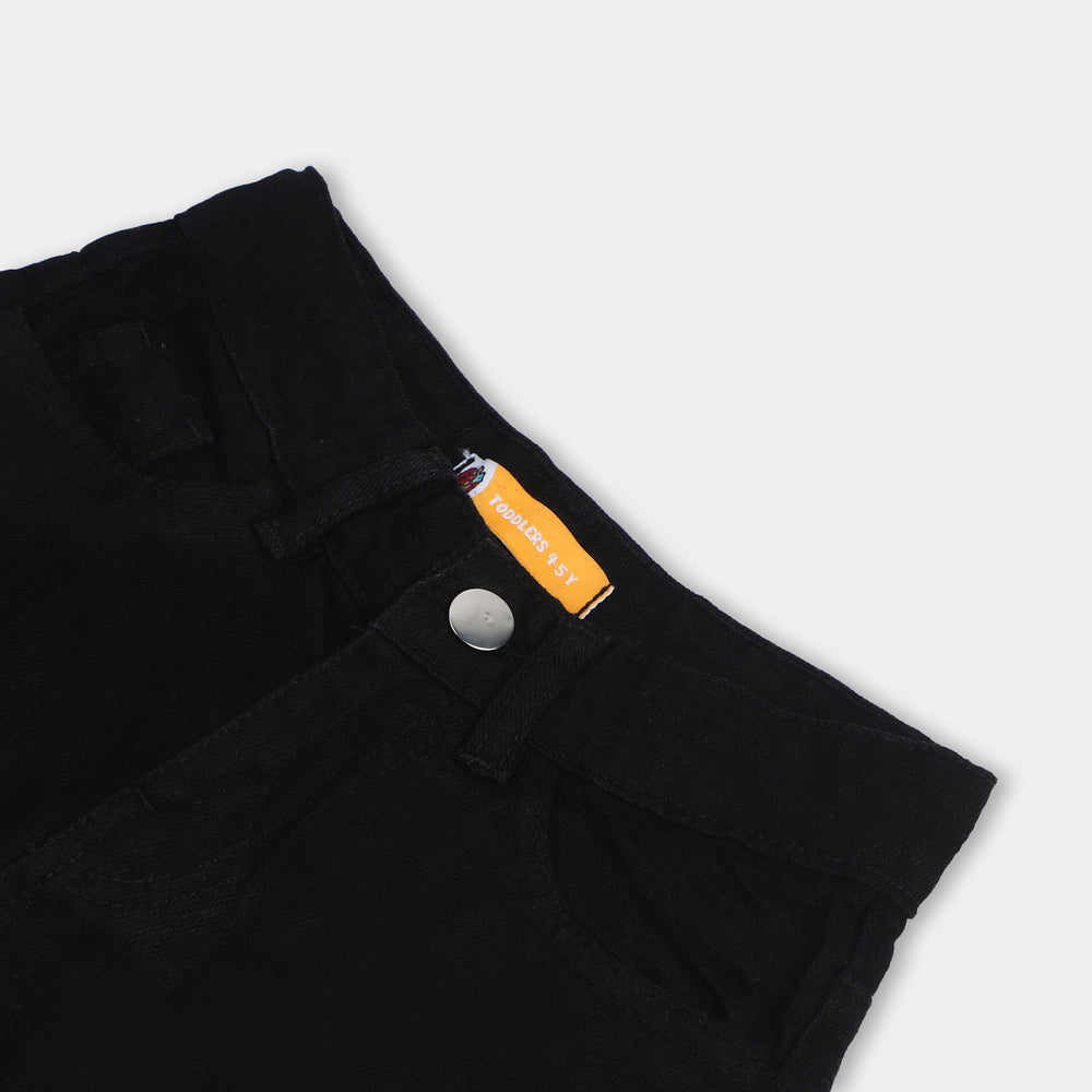 Boys Denim Short -BLACK