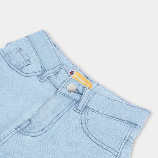 Boys Denim Short -Mid-Blue