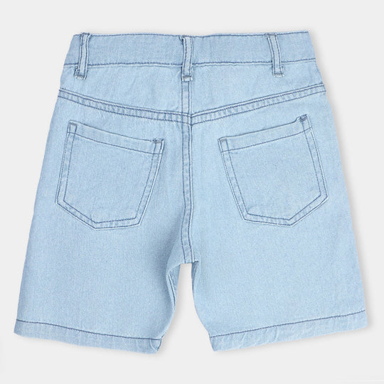 Boys Denim Short -Mid-Blue