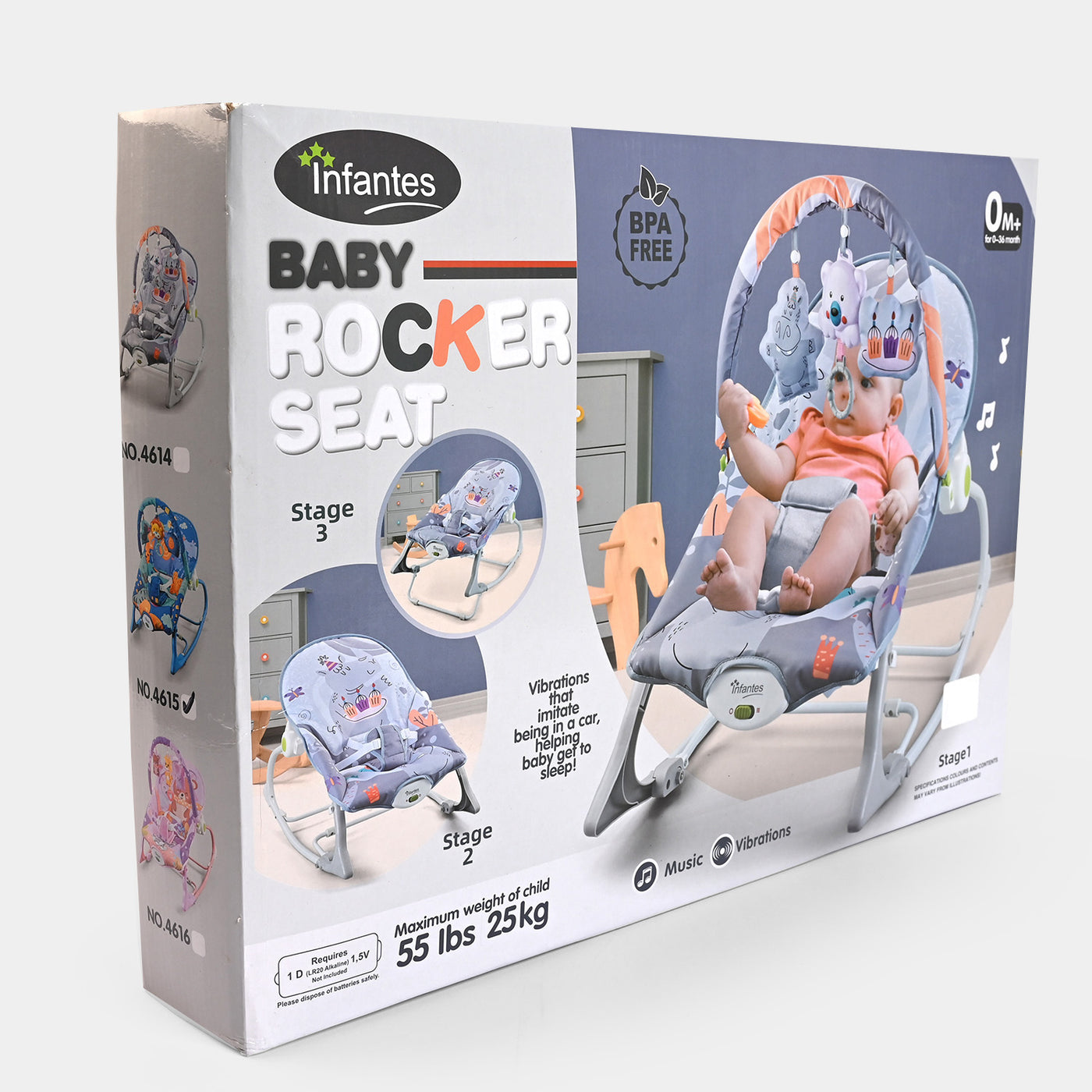 Infant Baby Rocker Seat