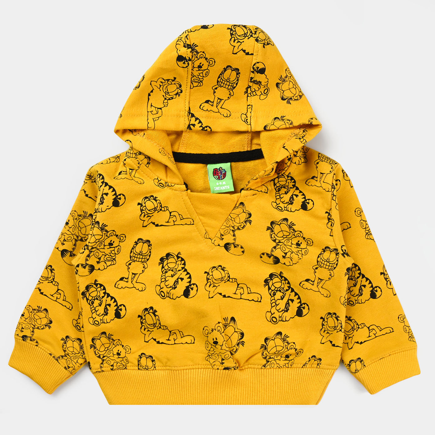 Infant Boys Hooded Sweatshirt Garfield-G. Rod