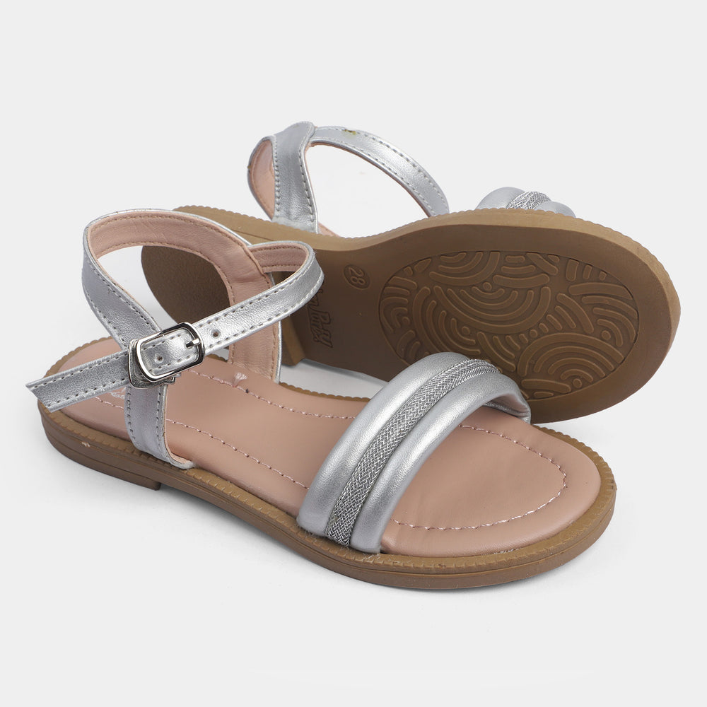 Girls Sandal 1271-SILVER