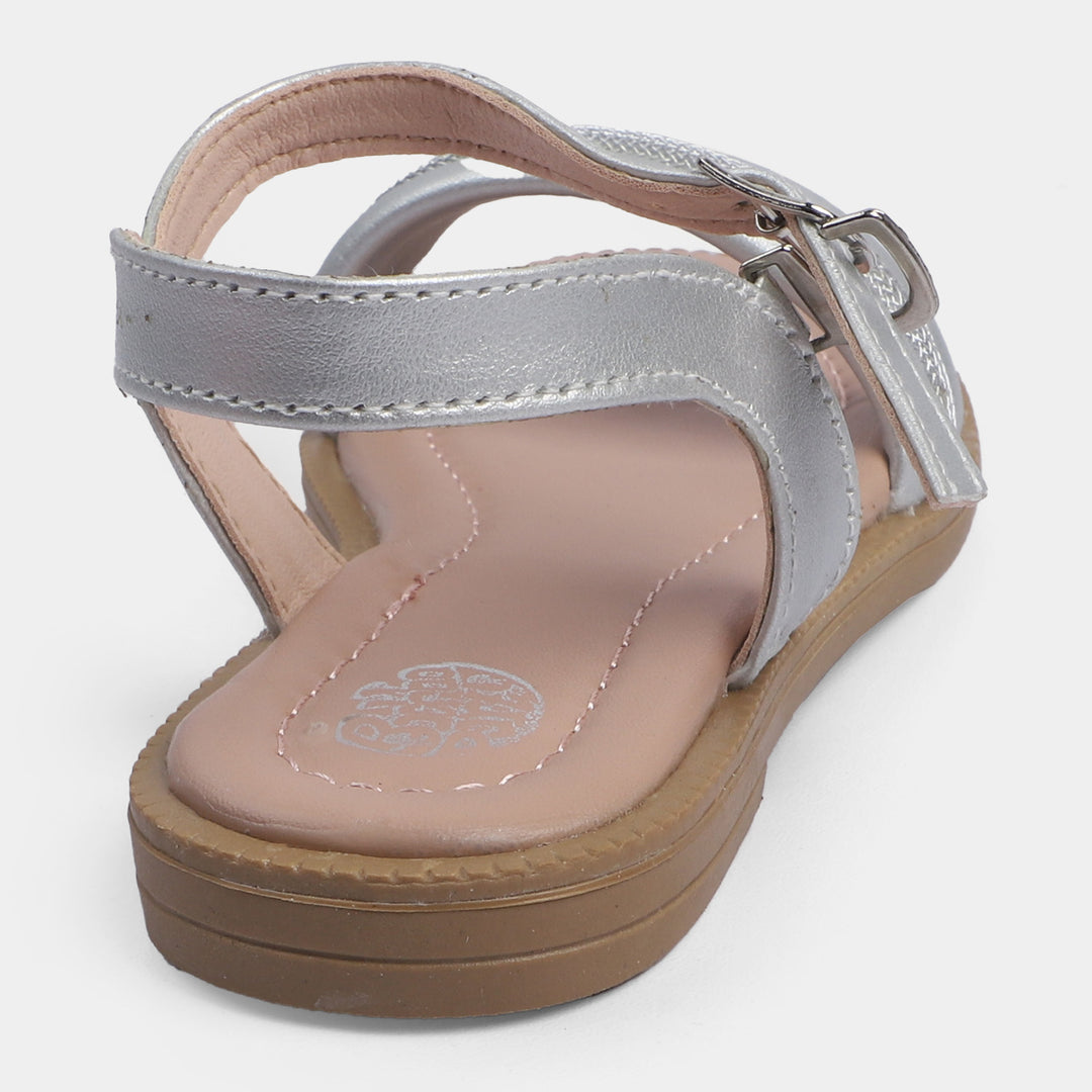 Girls Sandal 1271-SILVER