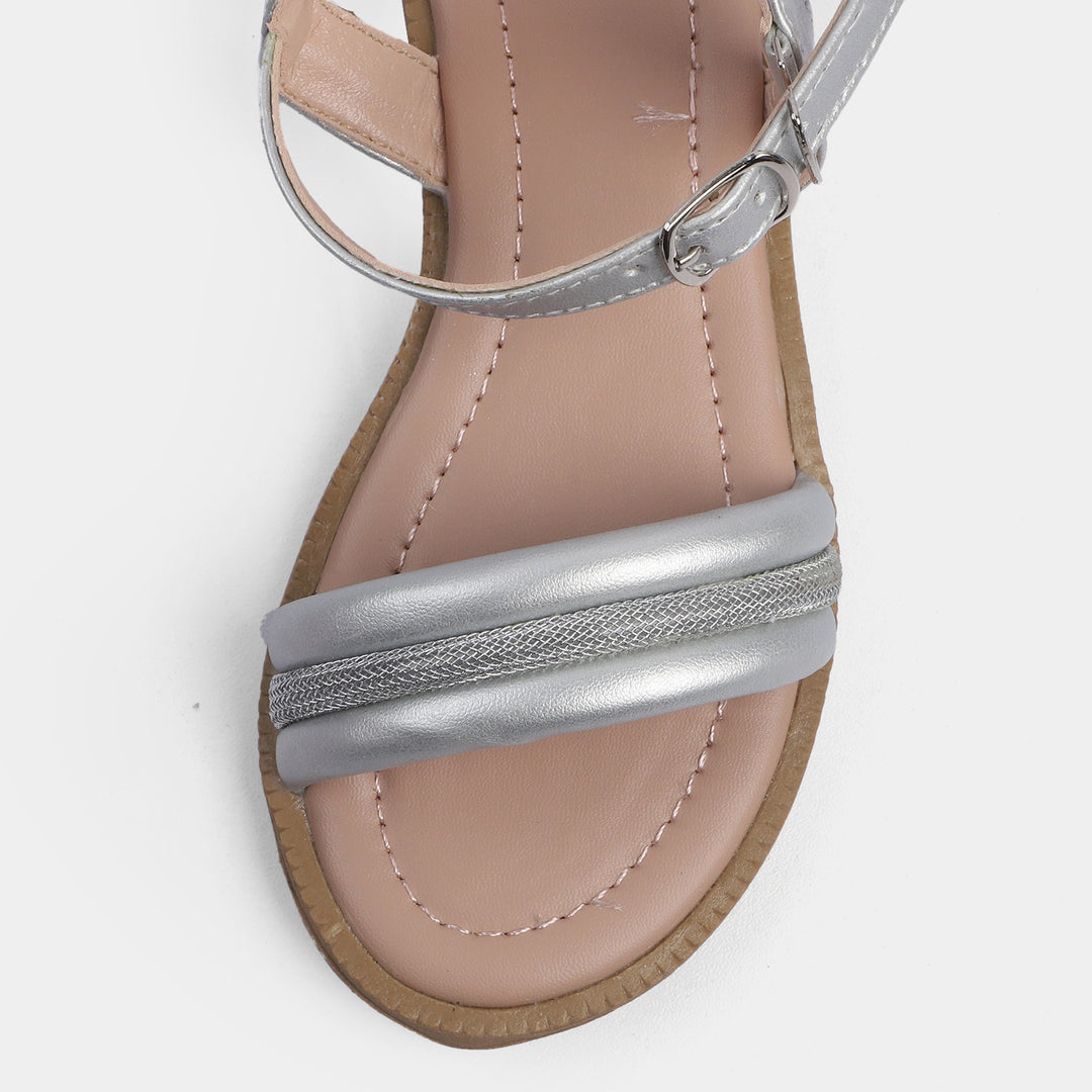 Girls Sandal 1271-SILVER