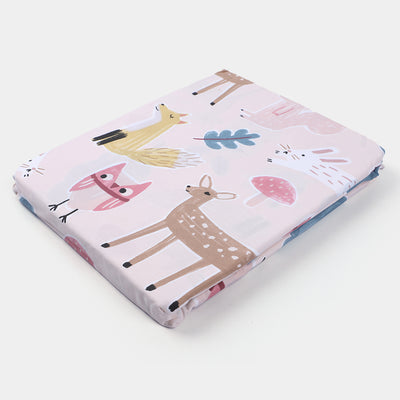 Kids Single Bed Sheet With Pillow