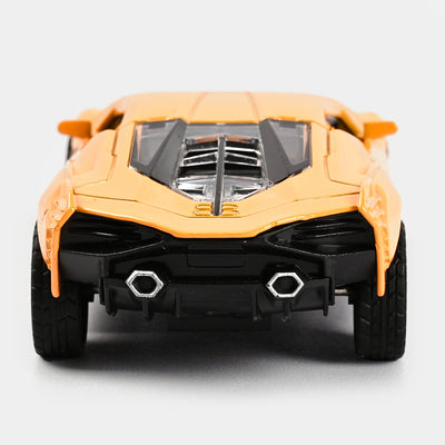 Die-Cast Model Car With Light Sound