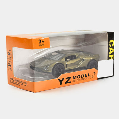 Die-Cast Model Car With Light Sound