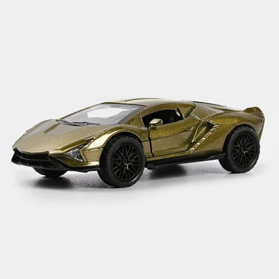 Die-Cast Model Car With Light Sound