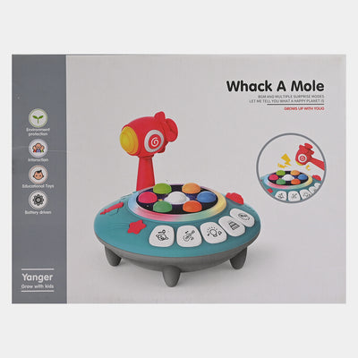 Whack A Mole With Light & Music For Kids