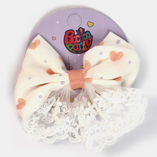 CUTE BOW STYLE HAIR PIN FOR GIRLS