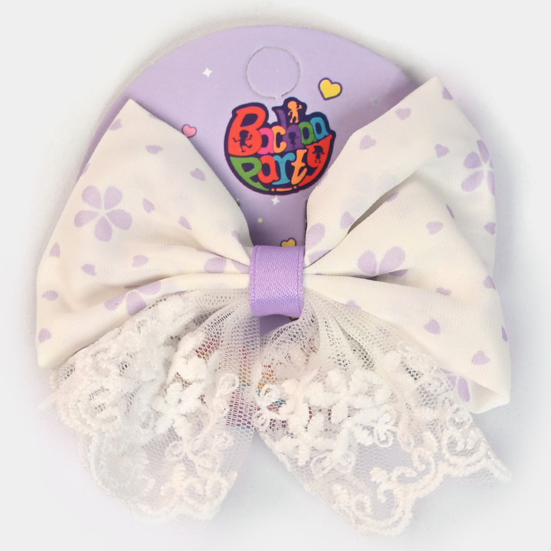 CUTE BOW STYLE HAIR PIN FOR GIRLS