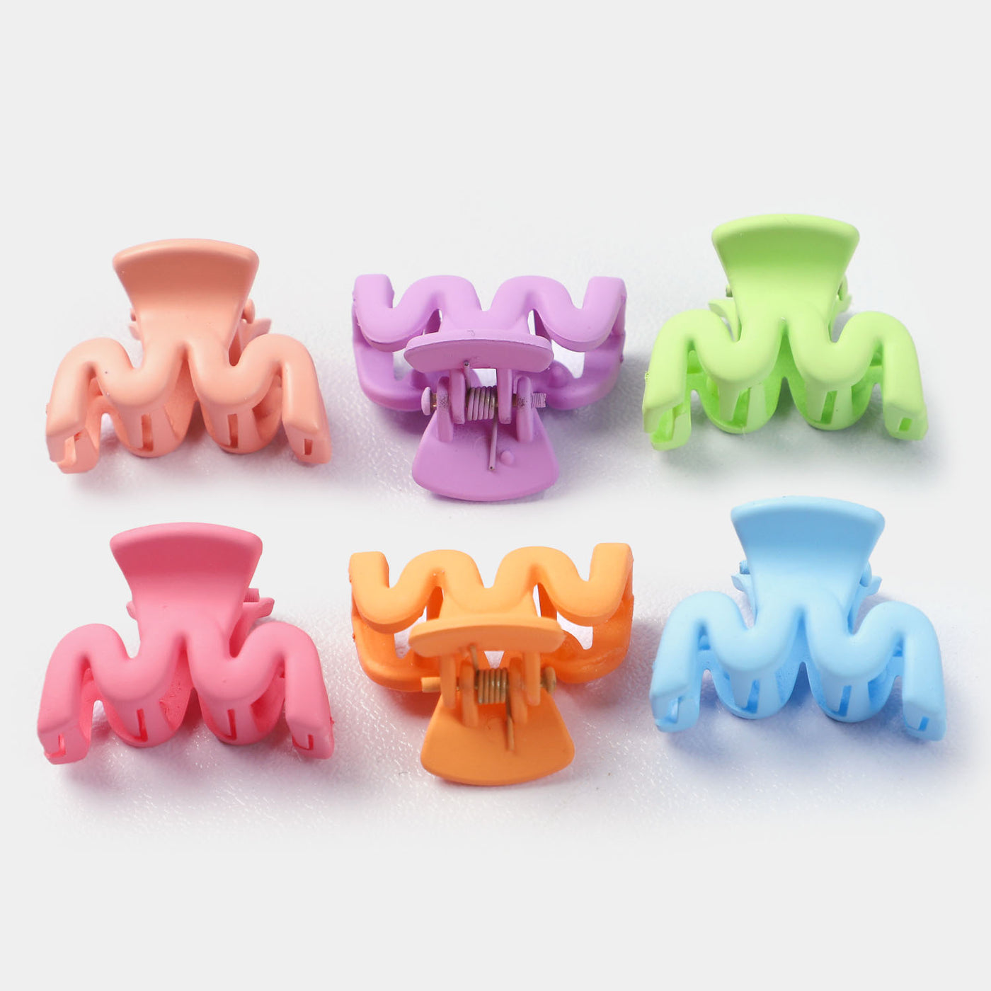 HAIR CATCHER/CLAW CLIP 6PCs PACK FOR GIRLS