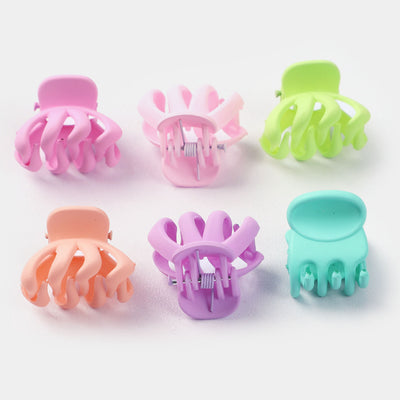 HAIR CATCHER/CLAW CLIP 6PCs PACK FOR GIRLS