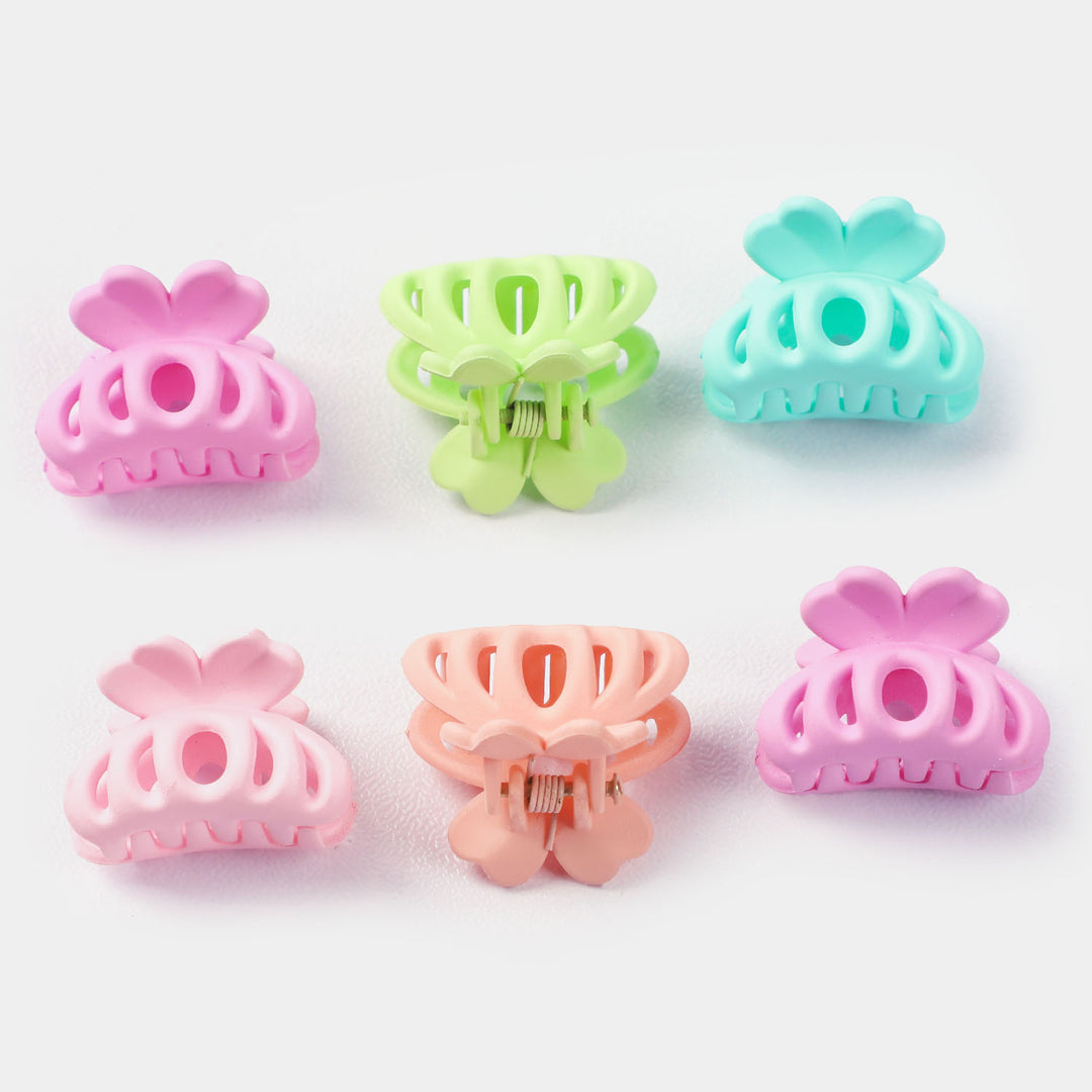 HAIR CATCHER/CLAW CLIP 6PCs PACK FOR GIRLS