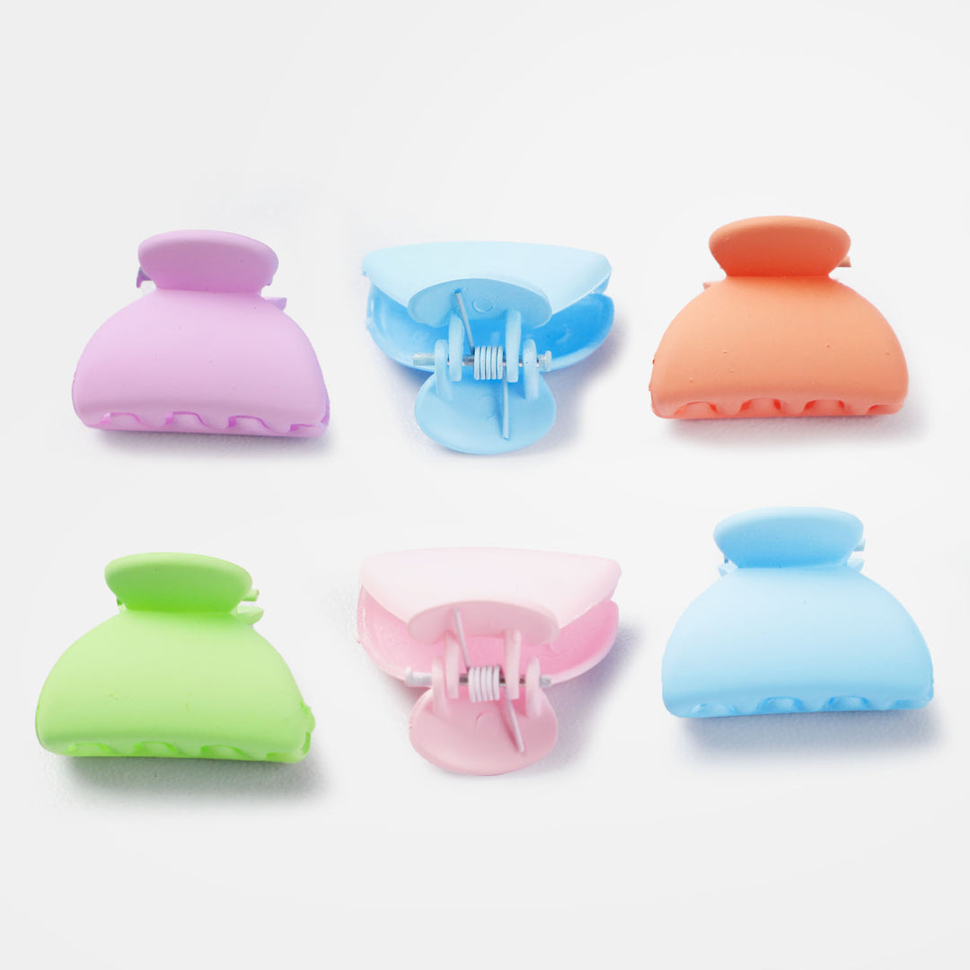 HAIR CATCHER/CLAW CLIP 6PCs PACK FOR GIRLS