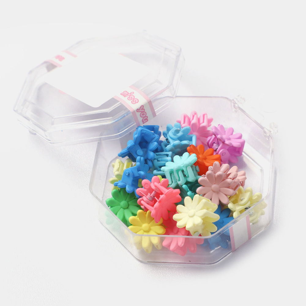 Fancy Multi Color Catcher/Claw Clips Box