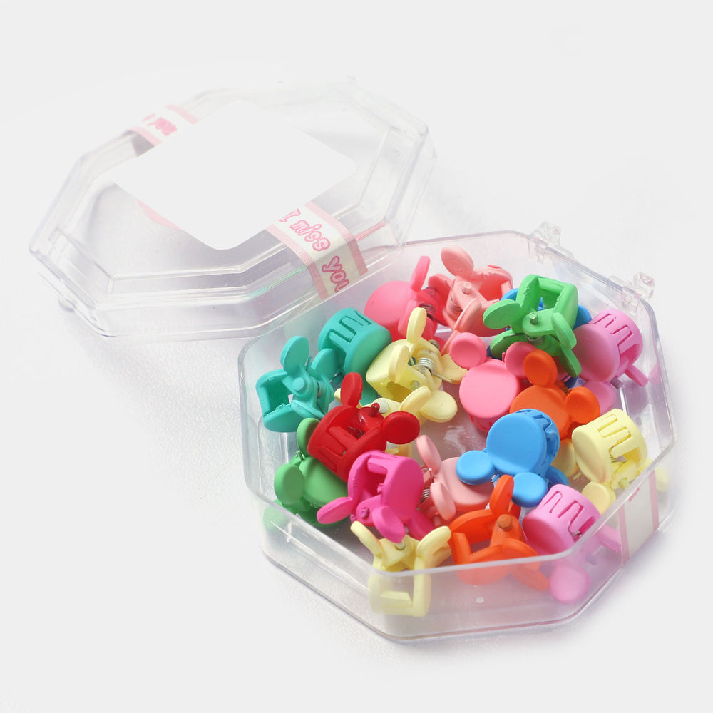 Fancy Multi Color Catcher/Claw Clips Box