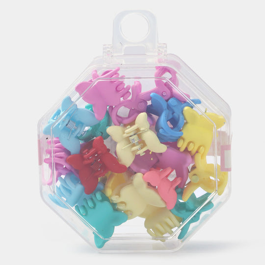 Fancy Multi Color Catcher/Claw Clips Box