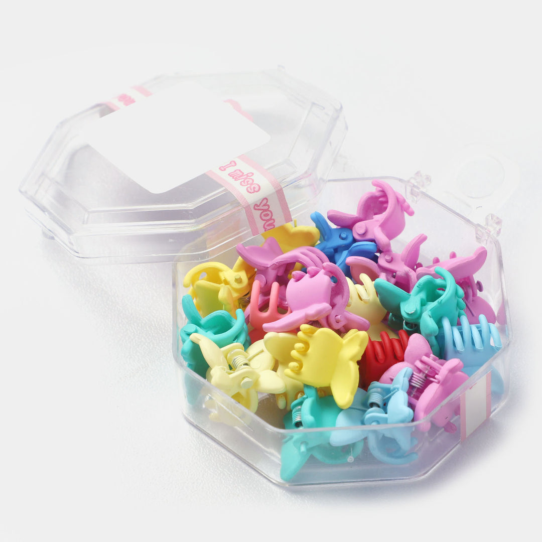 Fancy Multi Color Catcher/Claw Clips Box