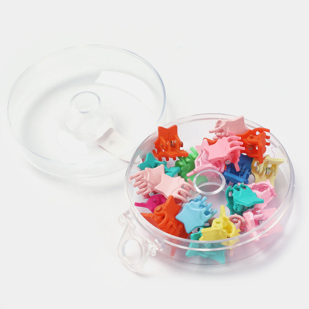 Fancy Multi Color Catcher/Claw Clips Box