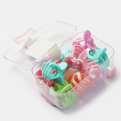 Fancy Multi Color Catcher/Claw Clips Box