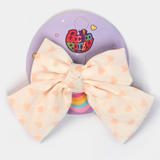 CUTE BOW STYLE HAIR PIN FOR GIRLS