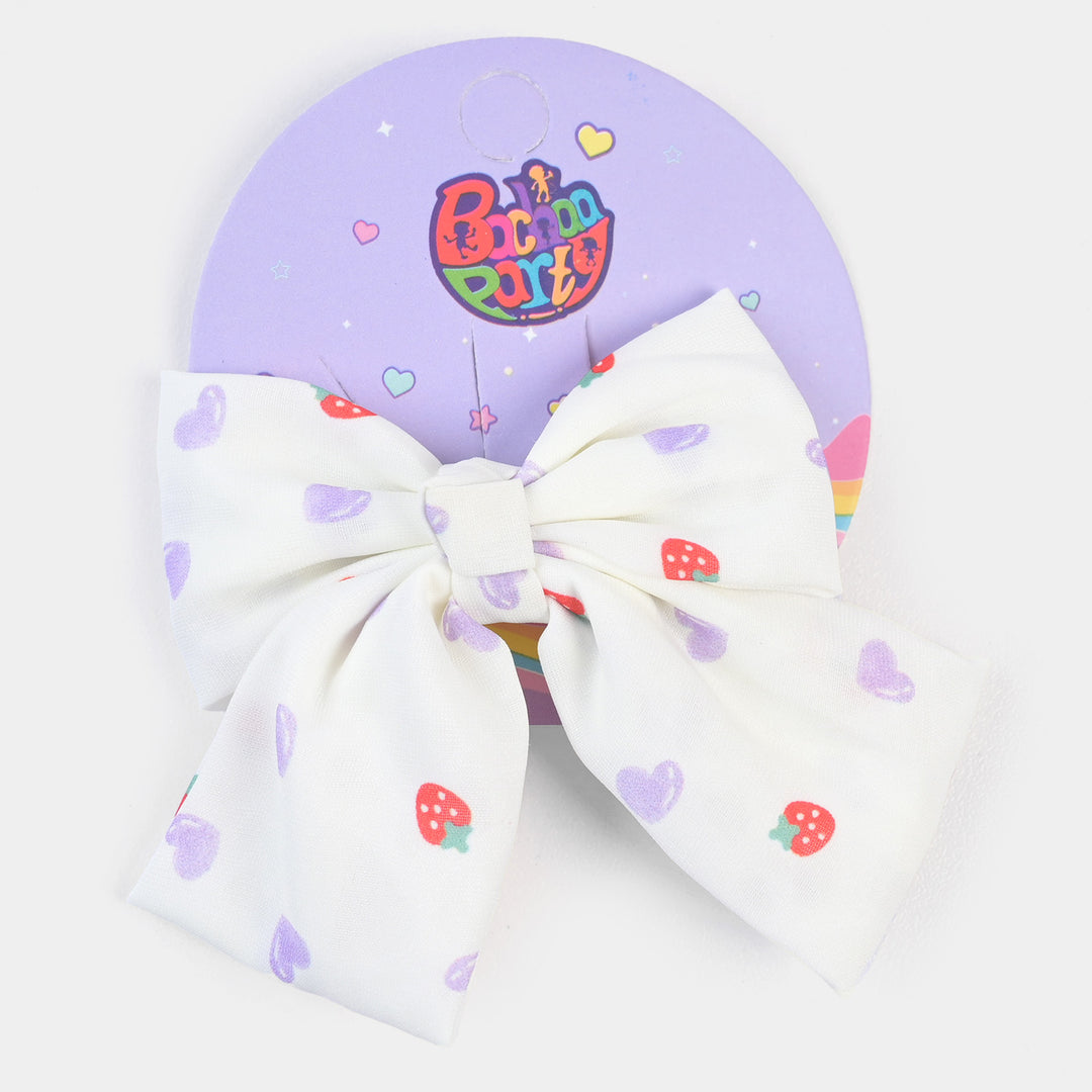 CUTE BOW STYLE HAIR PIN FOR GIRLS