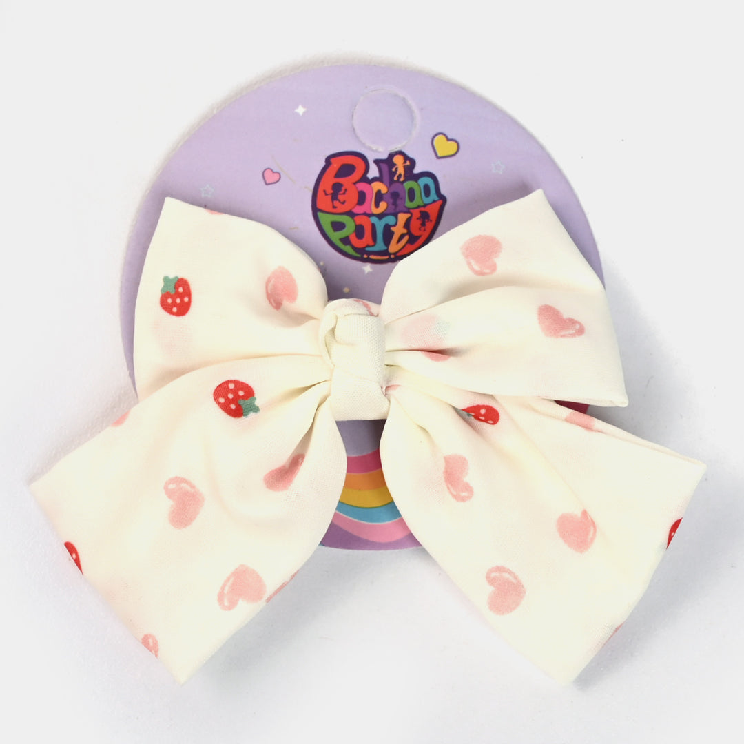 CUTE BOW STYLE HAIR PIN FOR GIRLS