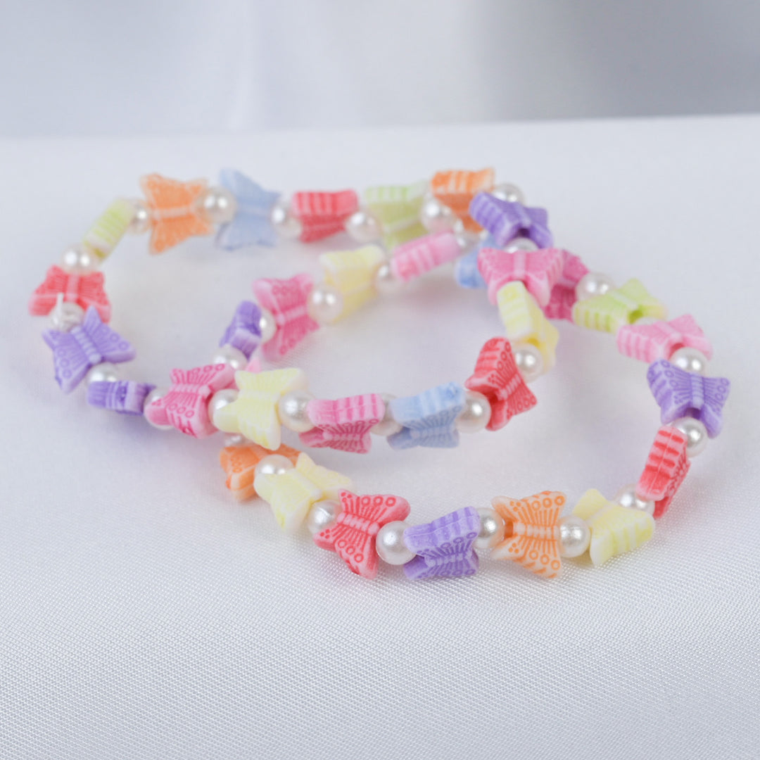 Girls Charm Beaded Bracelet