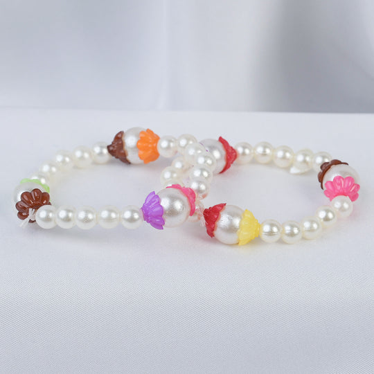 Girls Charm Beaded Bracelet