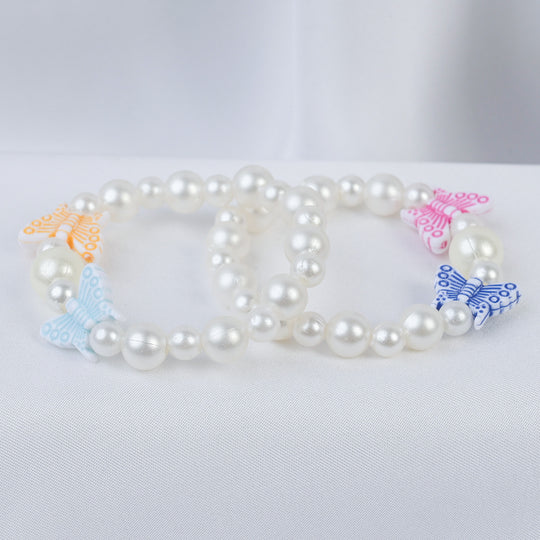 Girls Charm Beaded Bracelet