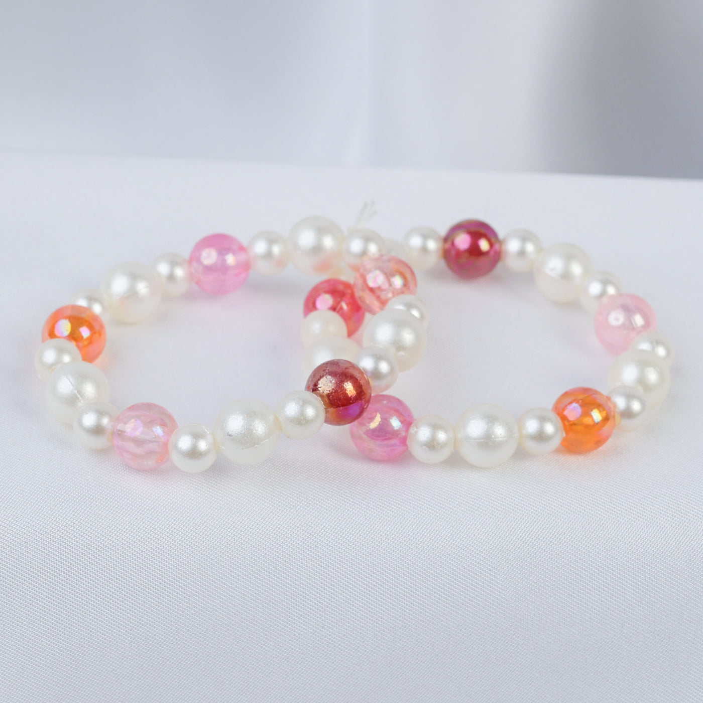 Girls Charm Beaded Bracelet