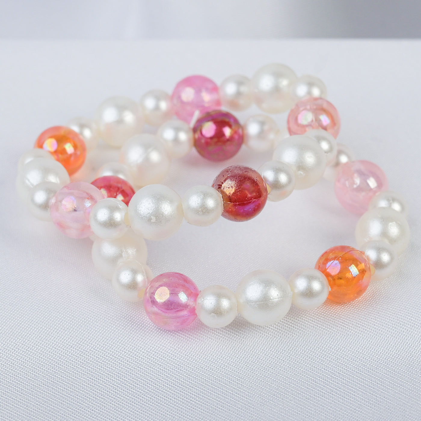 Girls Charm Beaded Bracelet