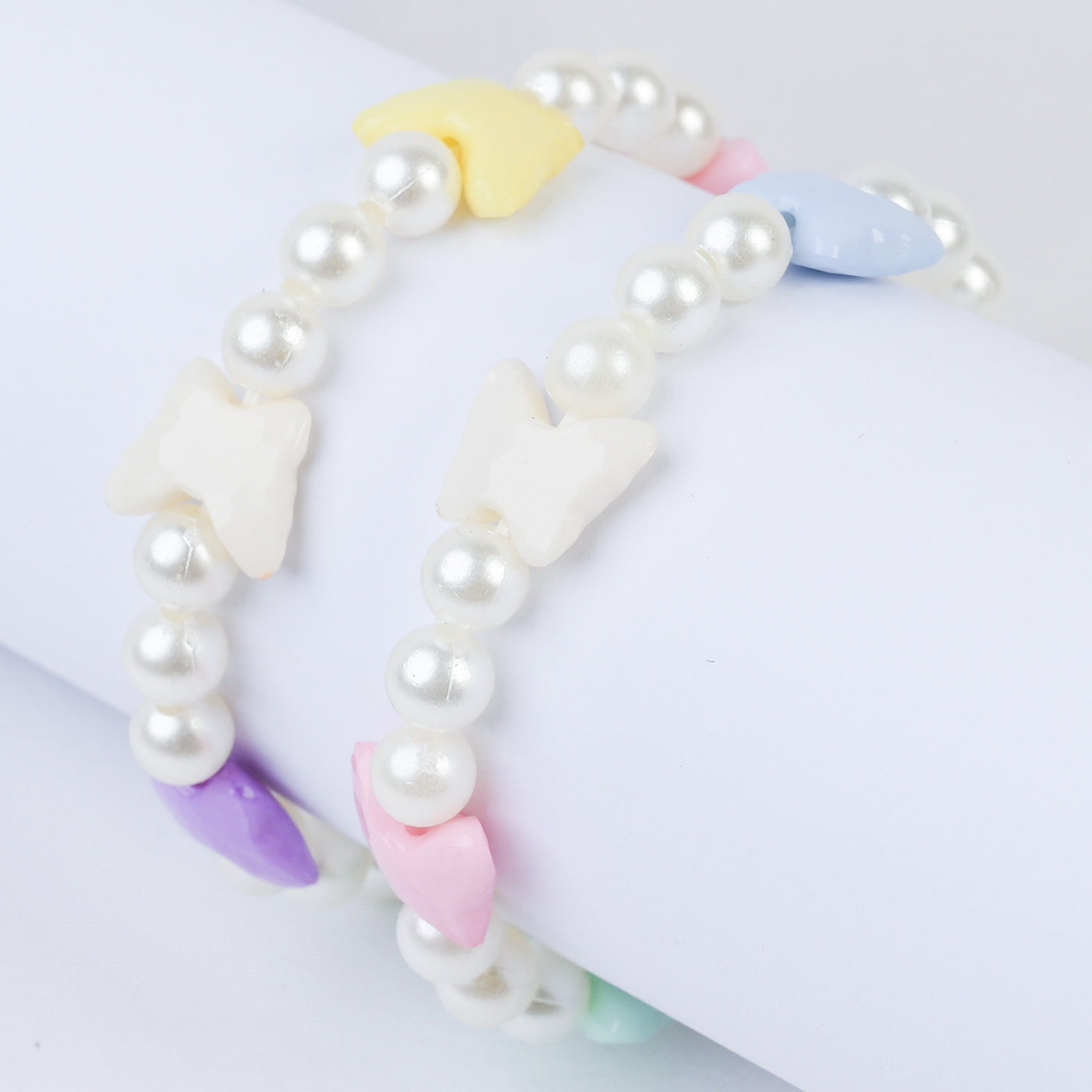 Girls Charm Beaded Bracelet