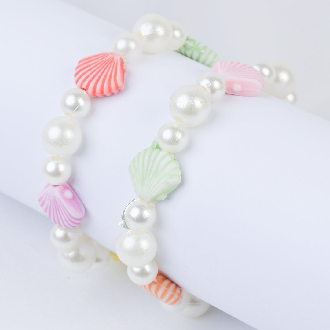 Girls Charm Beaded Bracelet