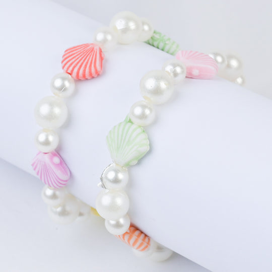 Girls Charm Beaded Bracelet