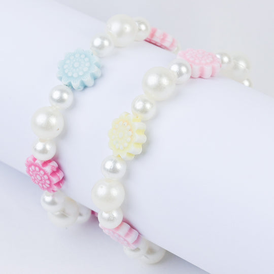 Girls Charm Beaded Bracelet