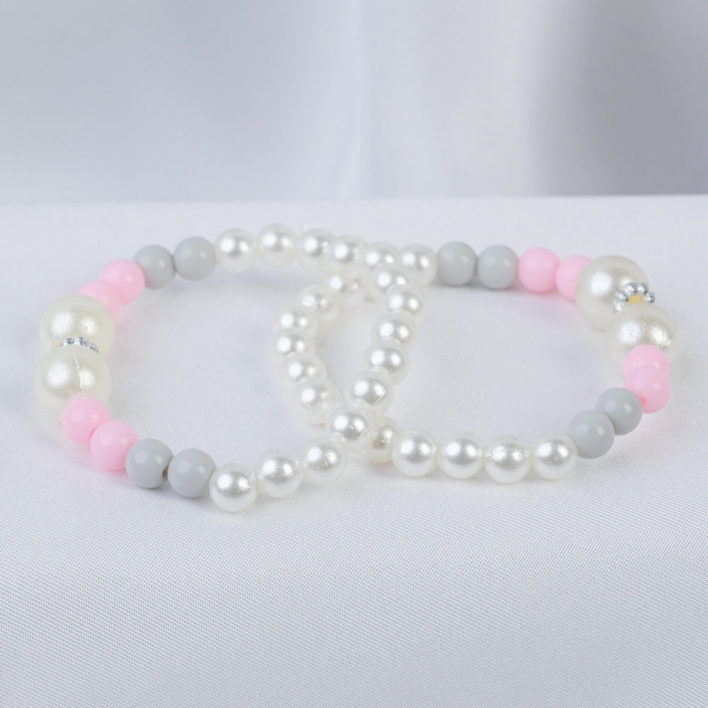 Girls Charm Beaded Bracelet