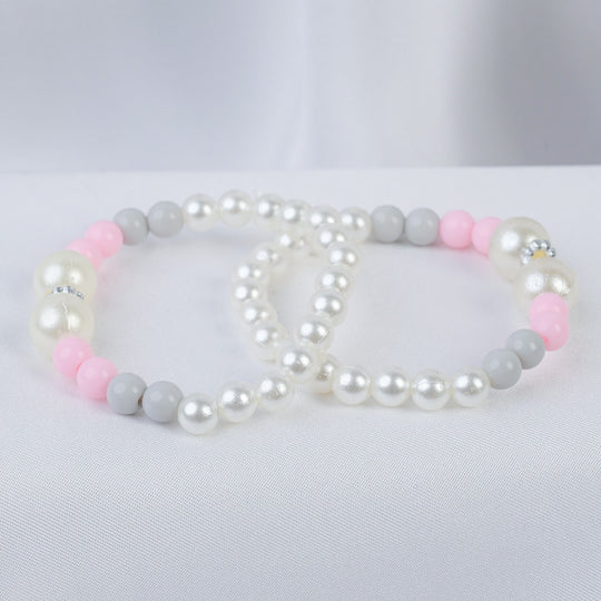 Girls Charm Beaded Bracelet