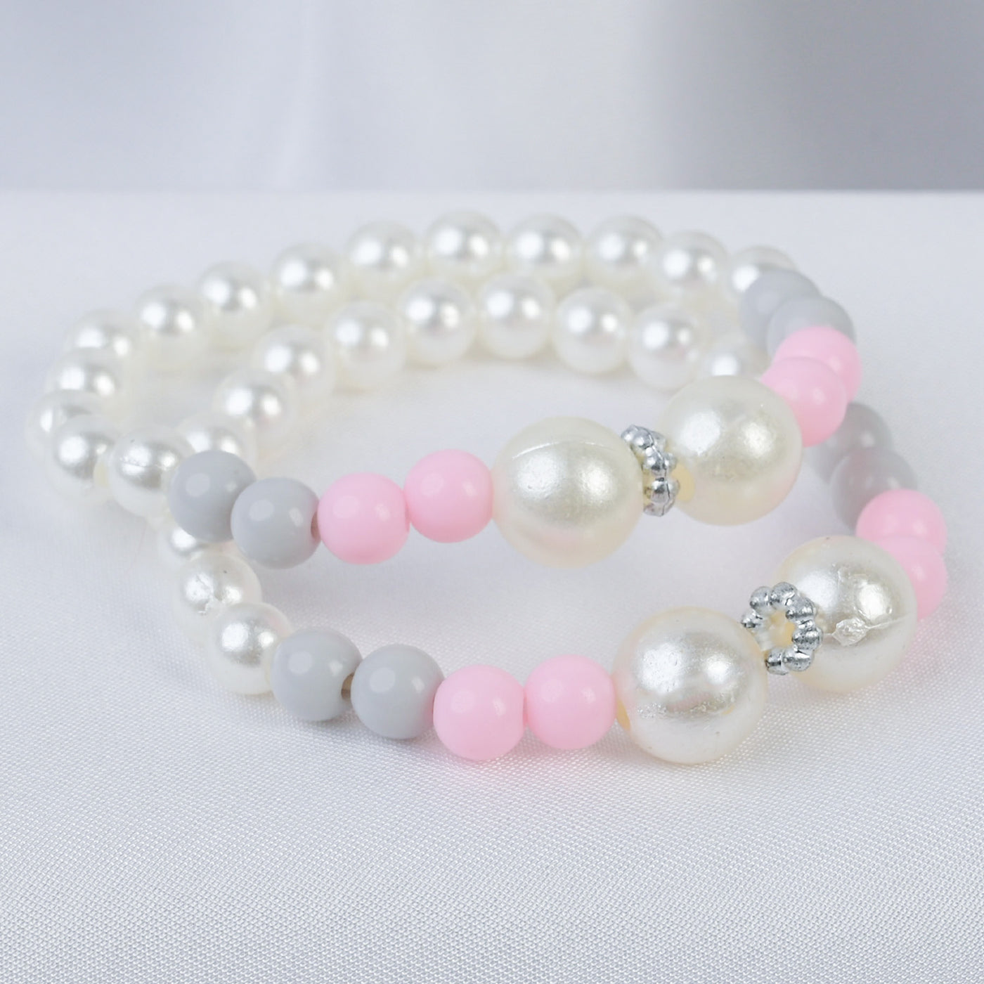 Girls Charm Beaded Bracelet