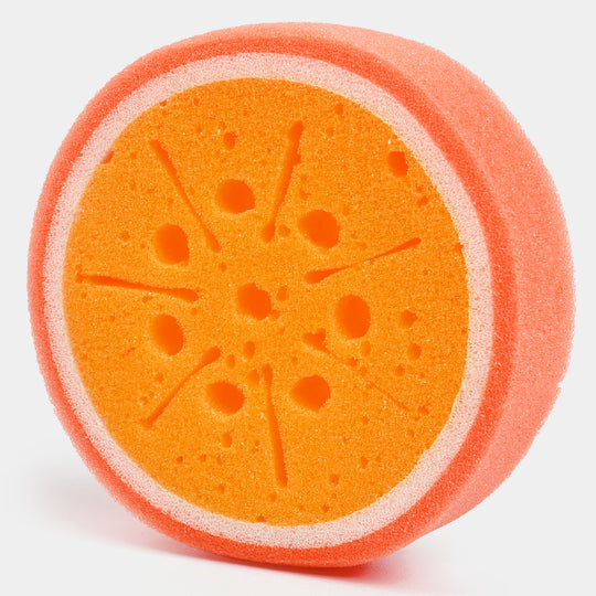 Orange Shape Baby Bath Sponge