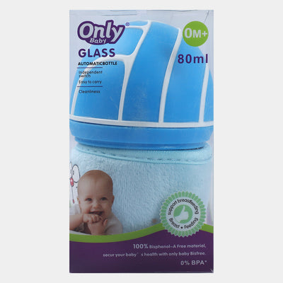 Only Baby Glass Feeding Bottle | 80ml